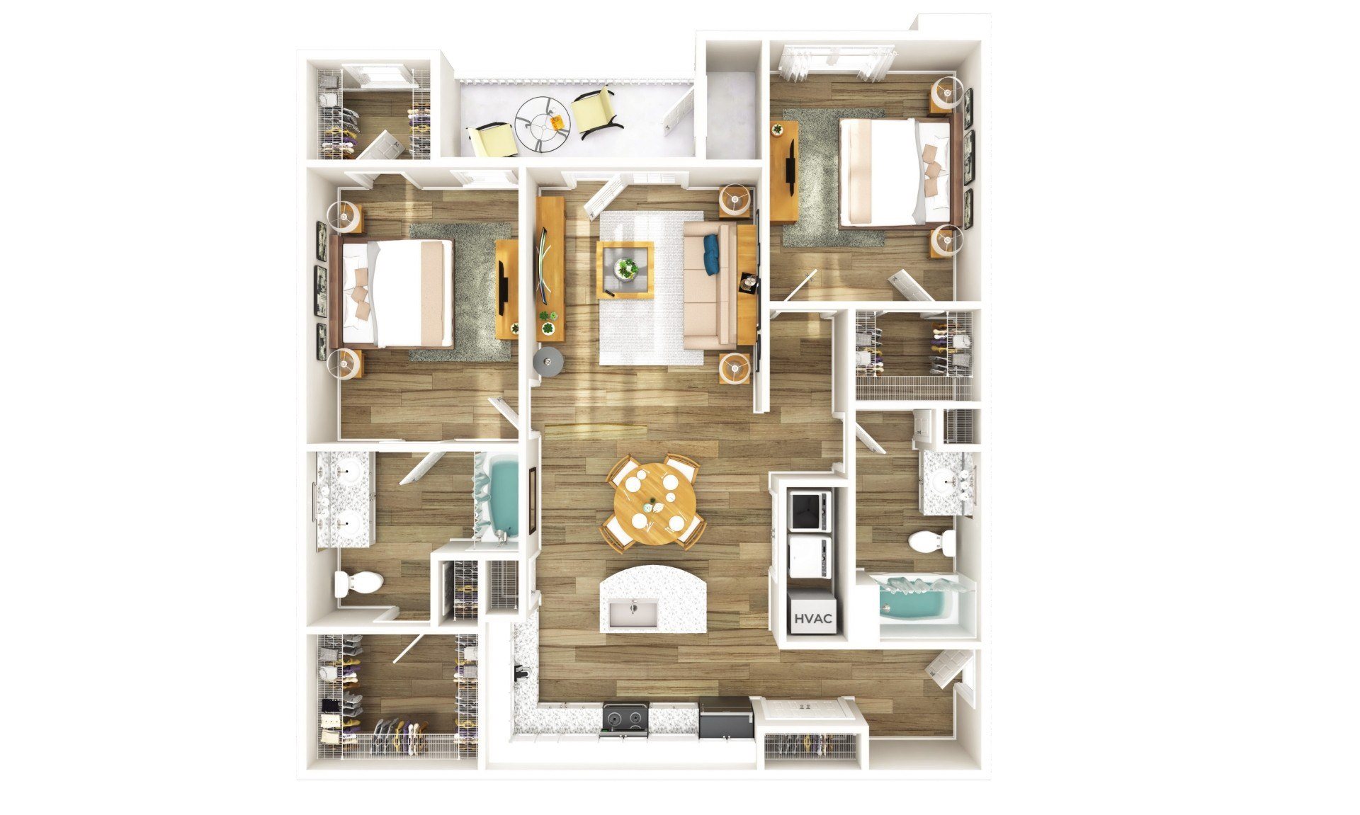 The Waldorf floor plan